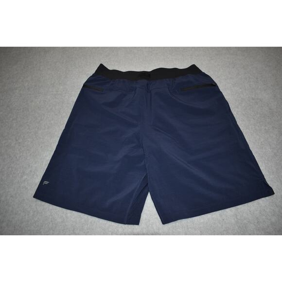 Fabletics Gym Shorts Mens Size Large Stretch Zip Pockets Polyester 9" Inseam - Picture 6 of 6
